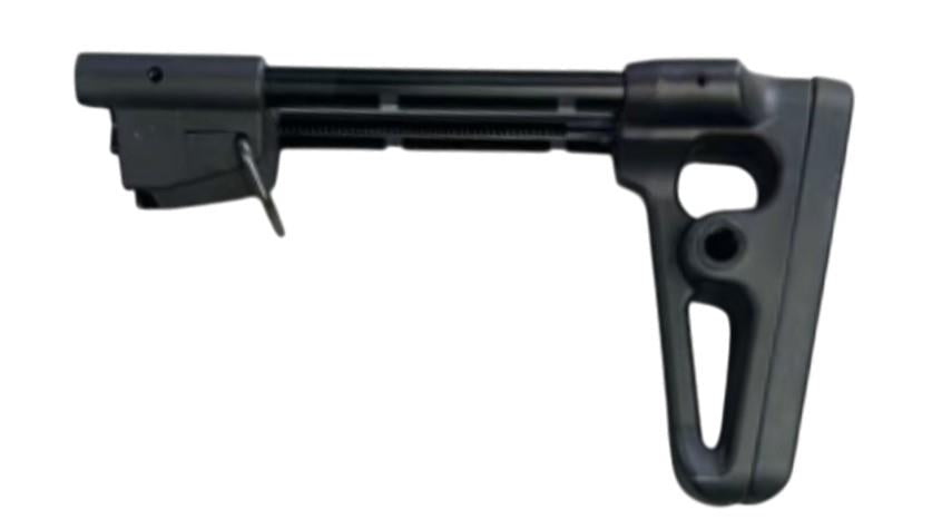 [Pre-Order] Well PRO Retractable Telescopic Stock with 1913 Picatinny Mount - Black (WGP-LT-021)