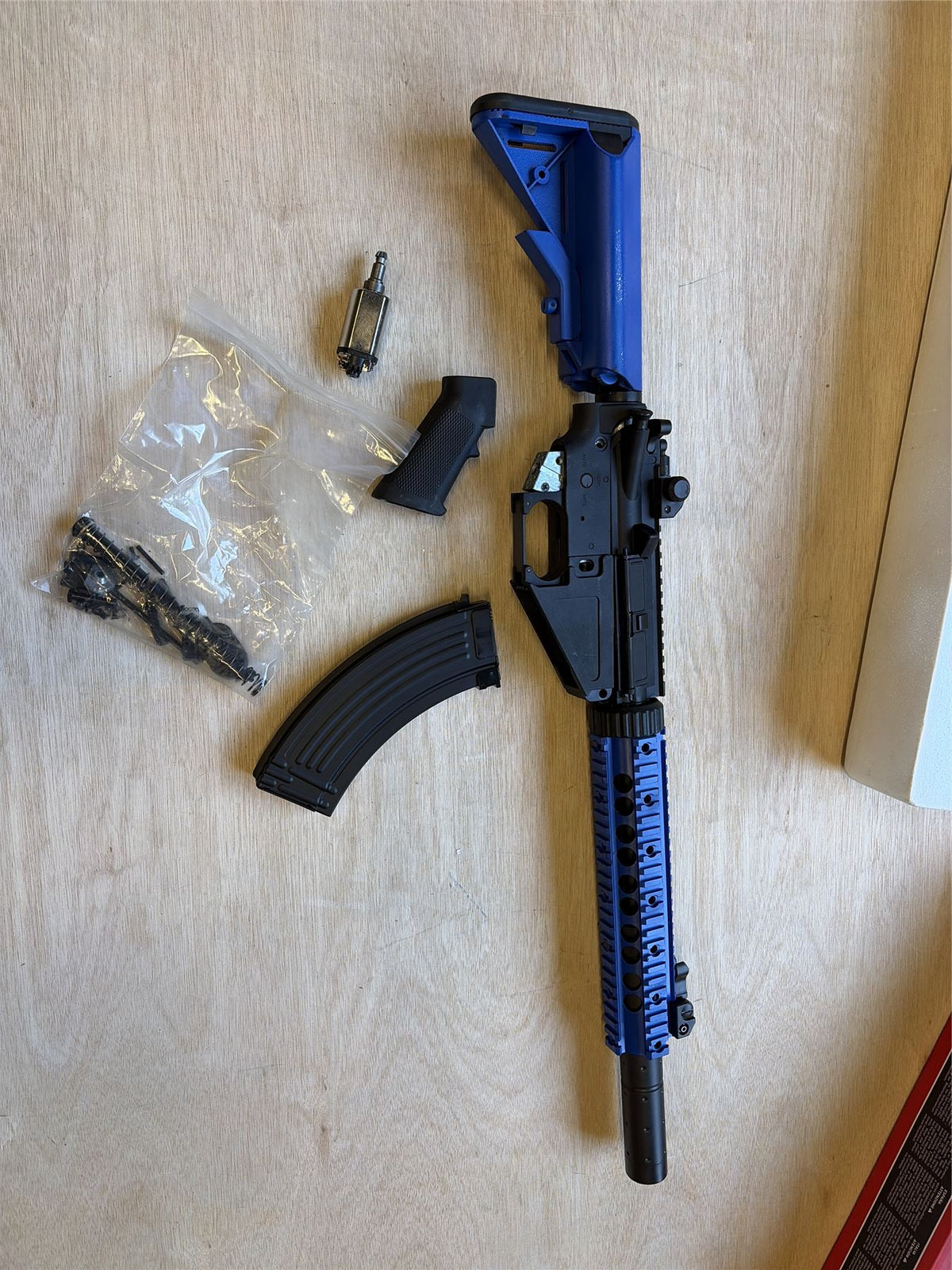[Boneyard] Cyma AR47 RIS AEG (CM650) - Gearbox disassembled - missing parts unknown - project