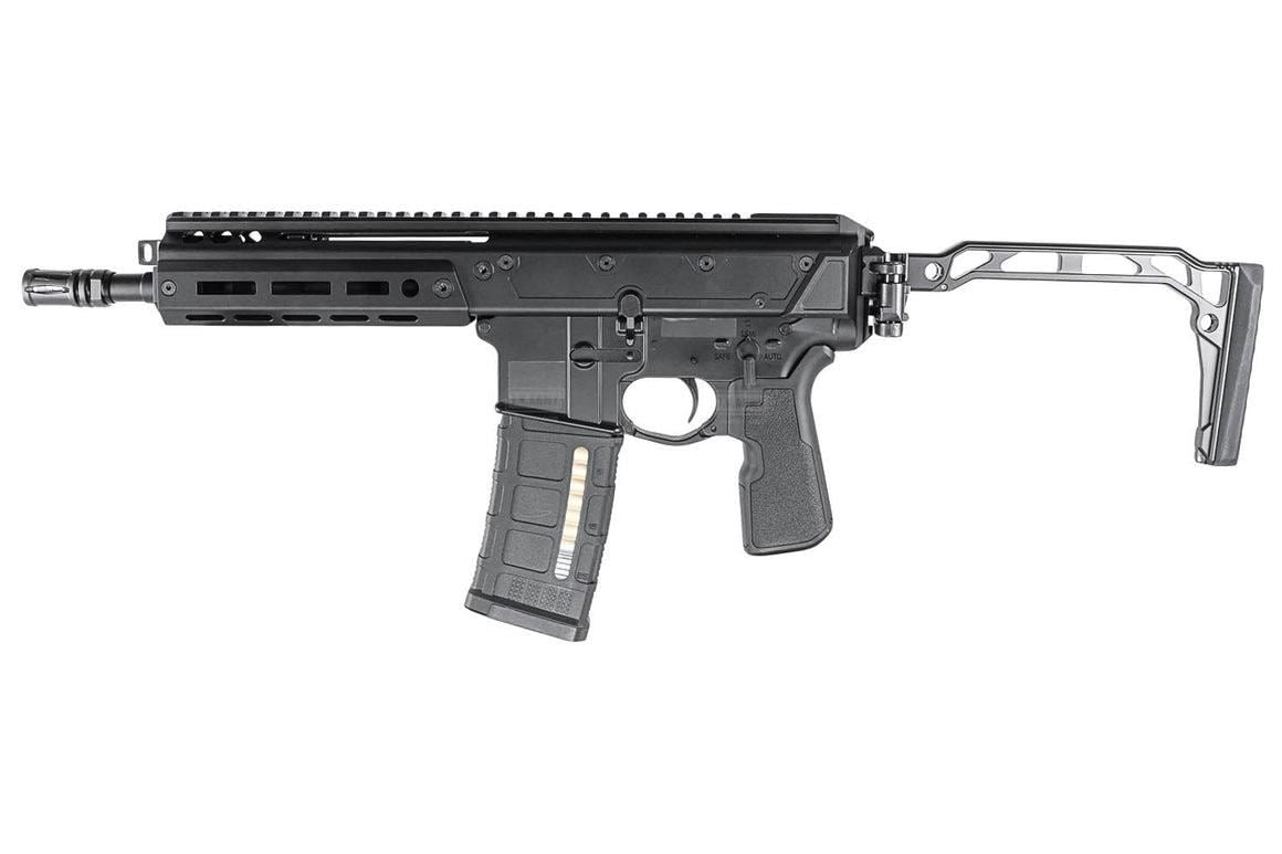 [Pre-Order] Double Eagle 8.5 DWS LUPUS w/ Folding Stock - Gas Blowback Rifle (MWS System / Steel Bolt - G108A-02 BK)