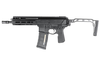 [Pre-Order] Double Eagle 8.5 DWS LUPUS w/ Folding Stock - Gas Blowback Rifle (MWS System / Steel Bolt - G108A-02 BK)