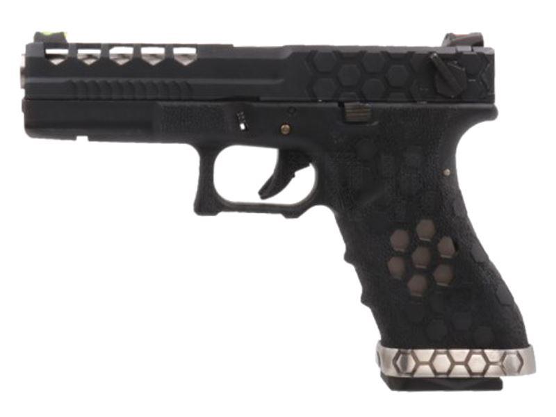 Armorer Works Custom Hex Cut GBB (AW-VX0201 - Black)