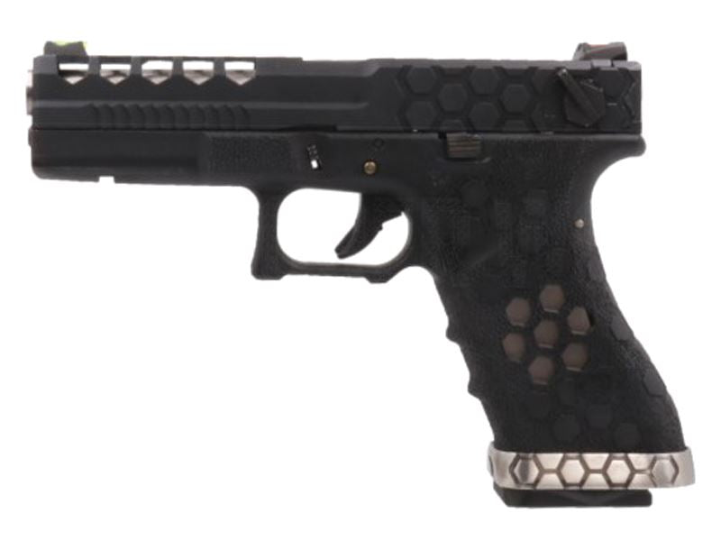 Armorer Works Custom Hex Cut GBB (AW-VX0201 - Black)