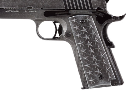 Sig Sauer 1911 "We The People" 4.5mm/.177 CO2 Blowback Air Pistol - Distressed Finish