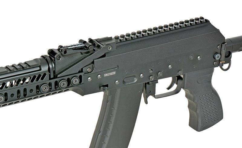 Cyma Platinum AK74 Tactical AEG Rifle with Eshooter ETU GEN-2 (Black - CM113A)