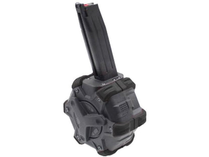 Armorer Works Custom Adaptive Drum Magazine (AW-DRMG07 - HX Series - Black)