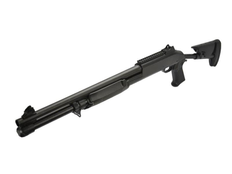 Cyma M1014 Tri-Barrel Shotgun (Tactical Stock - Black - CM373)