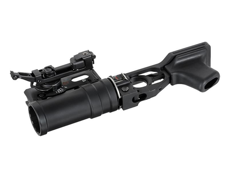 Double Bell AK Series 40mm Under-Barrel Grenade Launcher (Inc. Gas Grenade - Black - K-55)