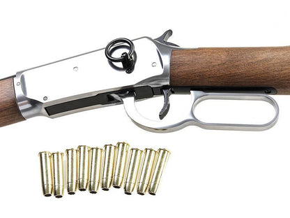 Umarex Legends Cowboy M1894 Lever Action Co2 Rifle (Shell Ejecting - 2.6556 - Silver)