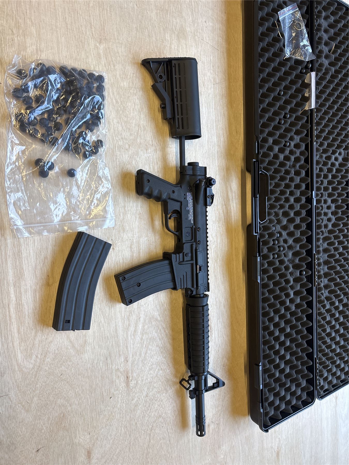[Boneyard] Concorde Defender AR15 .68 Marker - Missing CO2 holder - unconfirmed / untested
