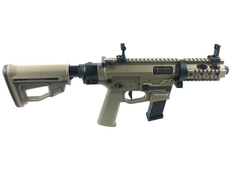 Ares M45X-S with EFCS Gearbox (Tan - AR-084E - Comes with Extra Mid-Cap and Low Cap Magazine)
