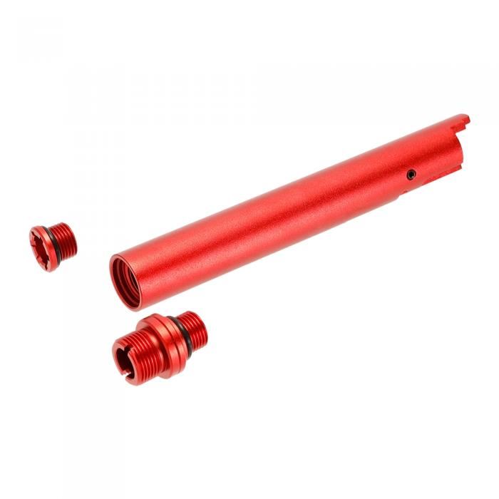 Laylax Nine Ball 2-Way Fixed Non-Recoiling Outer Barrel for TM Hi-Capa 5.1 (Black)