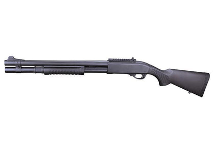 Golden Eagle M870 Tri-Shot Gas Pump Action Shotgun (Long - Black - M8872 - V2)