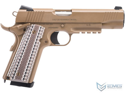Colt M45A1 FDE Gas Blowback Pistol (EMG/Army - R48-1)