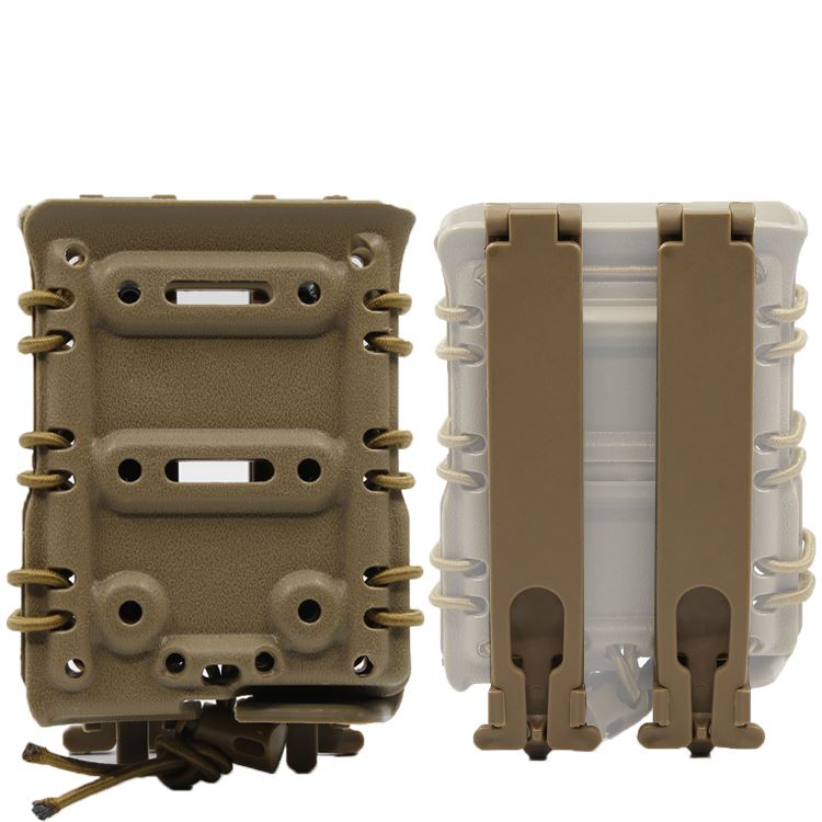 Big Foot 7.62 Magazine Pouch (Polymer - Adjustable Elasticated Retention - Tan)
