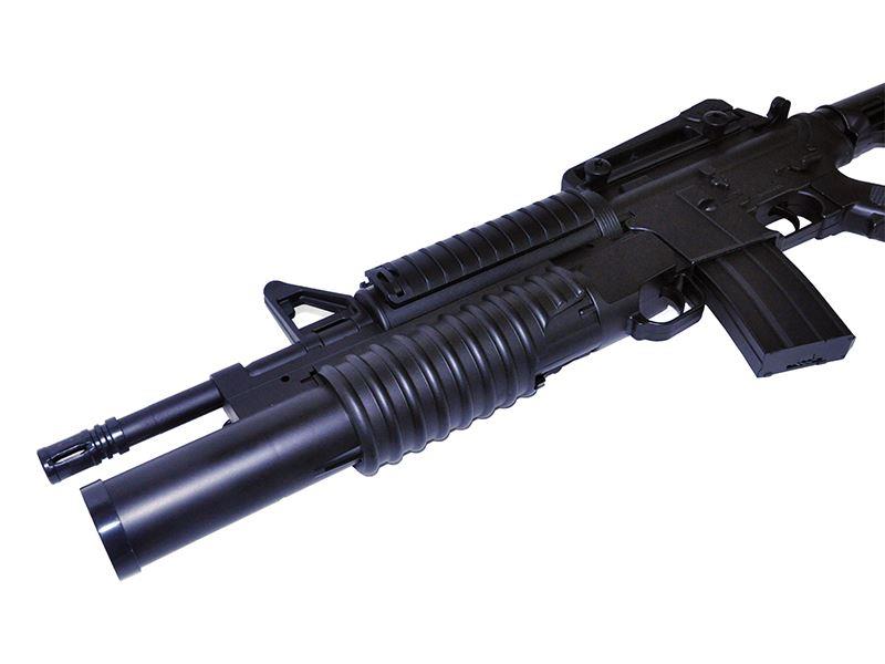 Double Eagle - M4 "Grenadier" - M4 RIS-AEG & Tri-Shot - M203 (Black - M813)
