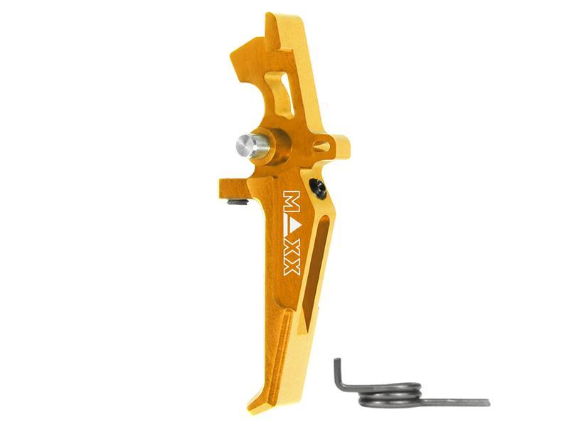 Maxx Model CNC Aluminum Advanced Speed Trigger (Style E) (Dark Earth)