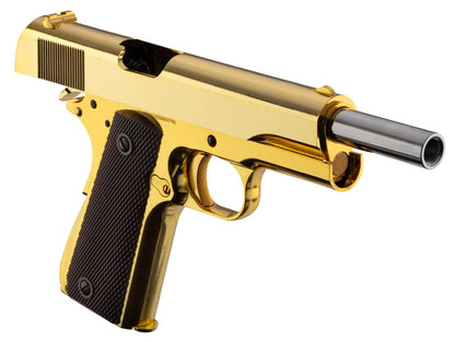 Golden Eagle 1911 Full Metal GBB Airsoft Pistol w/ Hard Case - Gold