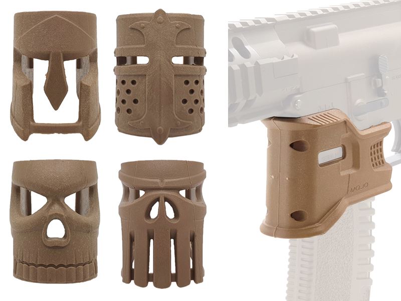 ACM Mojo AR15/M4 Magwell Ergonomic Grip (5pcs inc. Mojo Grip - Tan)
