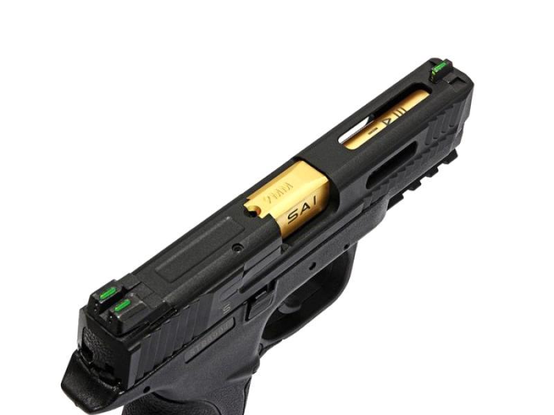 EMG Smith & Wesson M&P9 Gas Blowback Pistol (Licensed - SAI - Black)