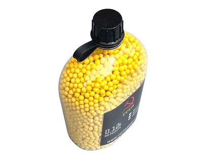 Spitfire 0.12g BB Pellets (Canteen Bottle - 5000 Rounds - Yellow)