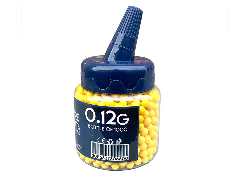Spitfire BB Pellets 0.12g (1000 Bottle - Yellow)