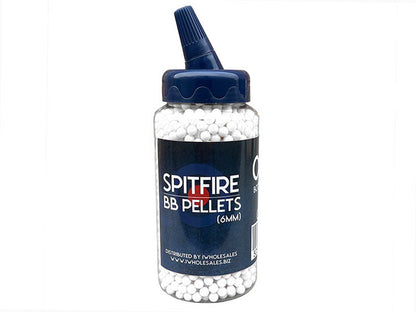 Spitfire 0.12g BB Pellets (Bottle - 2000 Rounds - White)