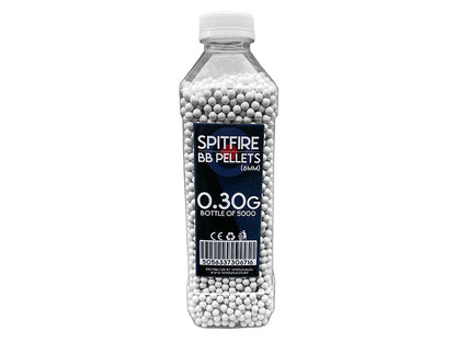 Spitfire BB Pellets 0.30g (5000 Bottle - White)