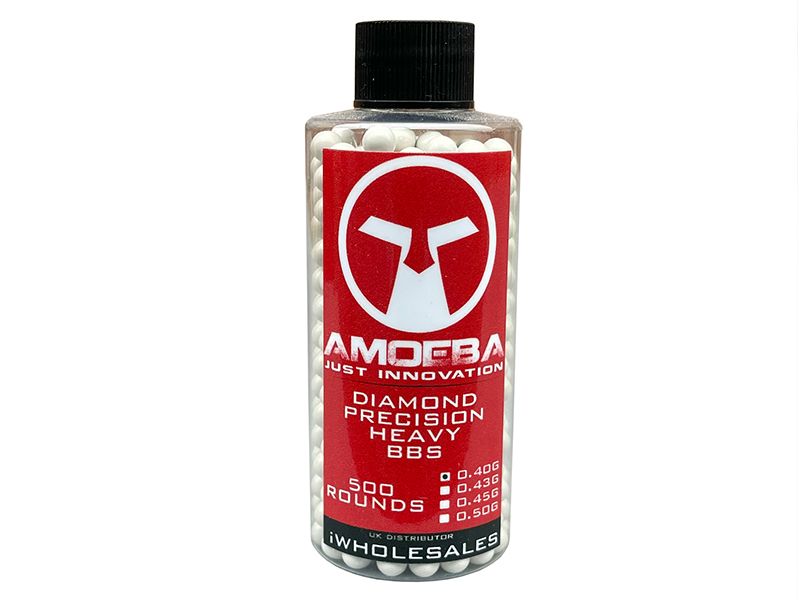 Ares Amoeba Diamond Precision 0.45g 500 BB's Bottle - Biodegradable