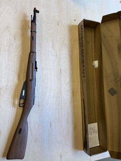 [Boneyard] Win Gun Mosin-Nagant M44 Overlord Sniper Rifle (Co2 Powered - Faux Wood - Bayonet Included) - Unknown Fault or Ex. Display
