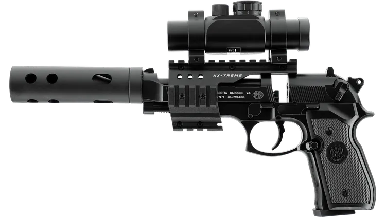 Umarex - # 419.00.51 M92 FS XX-Treme Co2 Pistol by Beretta (BEM92XX)