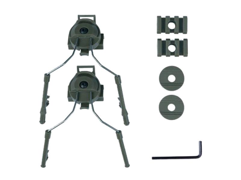 Big Foot Fast Helmet Accessory Head Set (with Rail - OD)