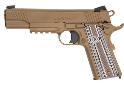 Colt M45A1 FDE Gas Blowback Pistol (EMG/Army - R48-1)