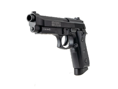 Swiss Arms P92 4.5mm/.177 Co2 Blowback Pistol (Metal - Black - Cybergun - 288709)
