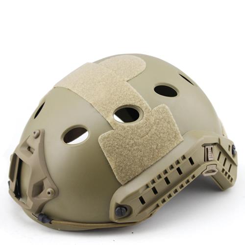 Big Foot Fast Helmet (PJ Round Hole) (Tan)