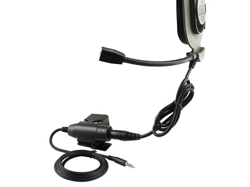 Big Foot U94 PTT (ICOM Jack - Black)