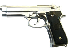 LS M9 Gas Blowback Pistol (Silver - GGB-9606S)