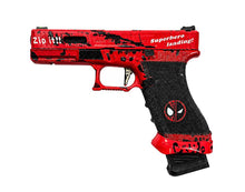 Ascend Airsoft x WE 17 Series Gas Blowback Pistol (With Extended Flared Magazine - Red - DP17)