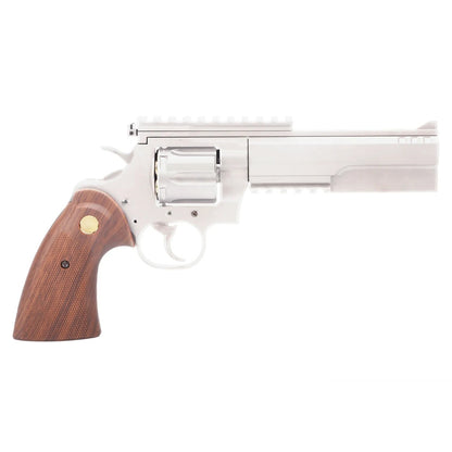 King Arms 357 Evil Gas Revolver (Silver - Full Metal - KA-PG-04-SV-GAS)