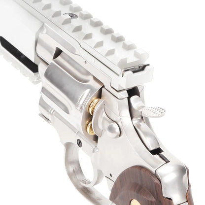 King Arms 357 Evil Gas Revolver (Silver - Full Metal - KA-PG-04-SV-GAS)