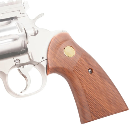 King Arms 357 Evil Gas Revolver (Silver - Full Metal - KA-PG-04-SV-GAS)