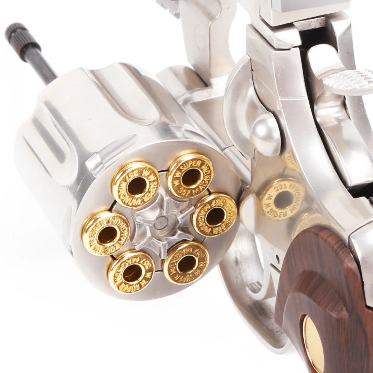 King Arms 357 Evil Gas Revolver (Silver - Full Metal - KA-PG-04-SV-GAS)