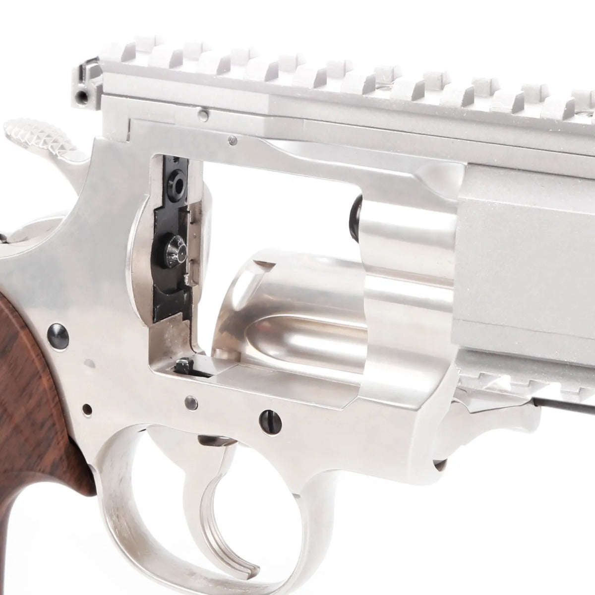 King Arms 357 Evil Gas Revolver (Silver - Full Metal - KA-PG-04-SV-GAS)