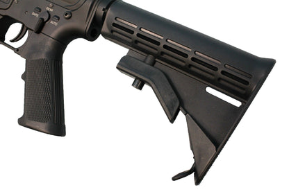 Double Bell M4 Long (Full Metal Body and Gearbox  - Black - 36)