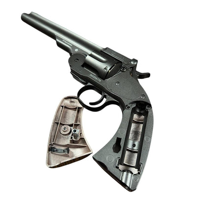 Borner Schofield Co2 Revolver (4.5mm/.177 - BB and Pellet - Black)