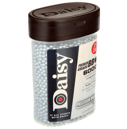 Daisy 4.5mm .177 Steel BBs Bulk 6000 Rounds Bottle