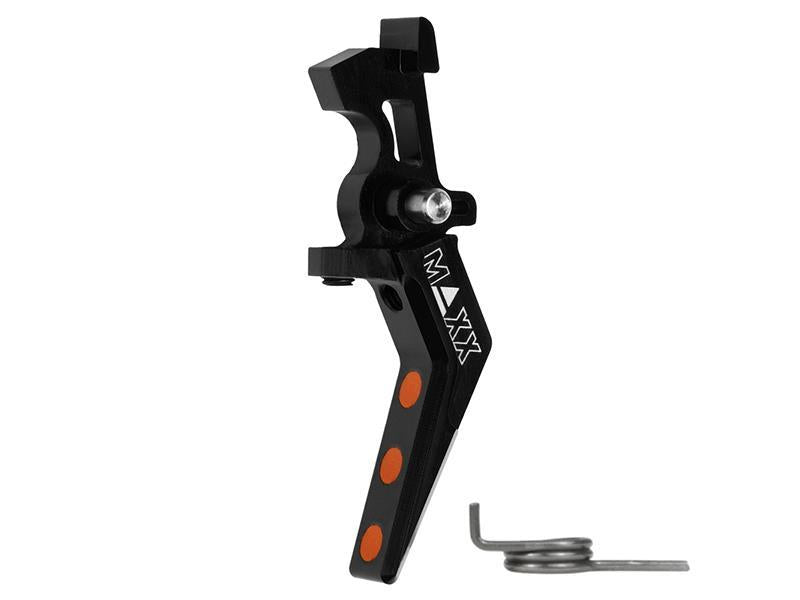 Maxx Model CNC Aluminum Advanced Speed Trigger
 (Style A) (Black)