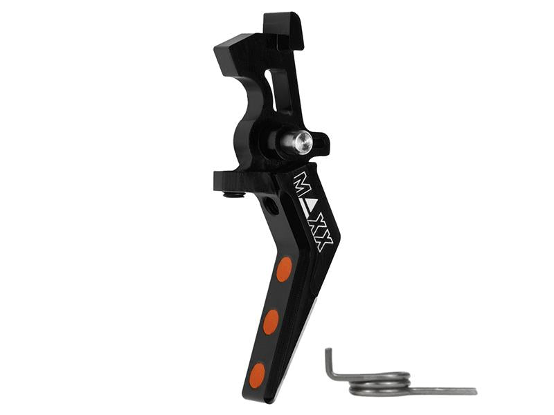 Maxx Model CNC Aluminum Advanced Speed Trigger
 (Style A) (Black)