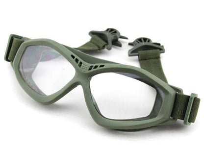 Big Foot Clear Glasses (FAST Helmet Adapted Version) (OD)