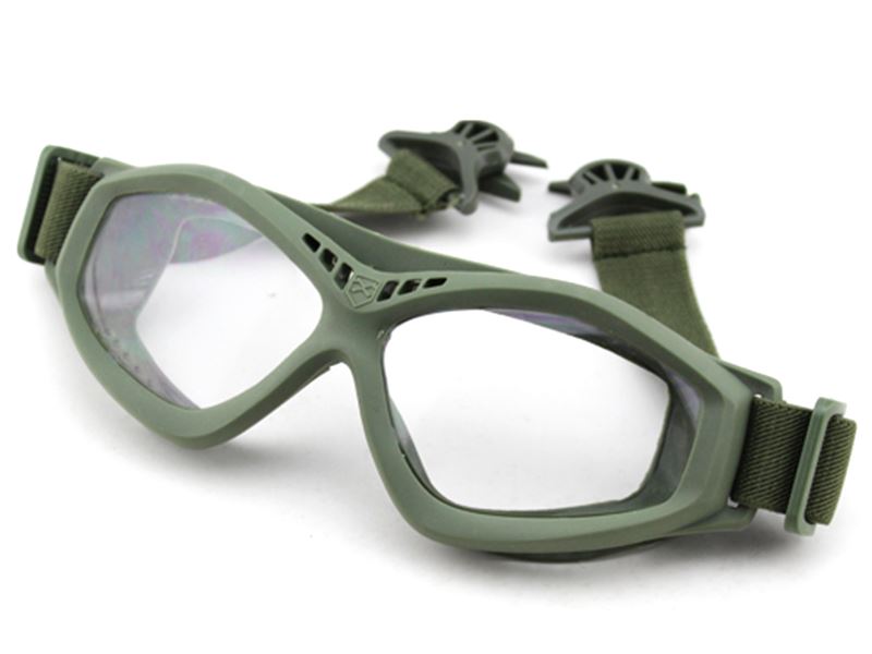 Big Foot Clear Glasses (FAST Helmet Adapted Version) (OD)