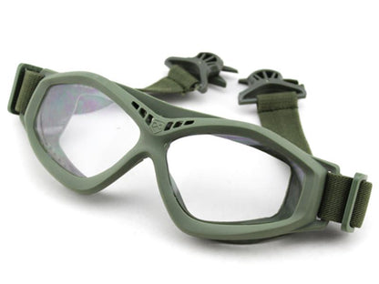 Big Foot Clear Glasses (FAST Helmet Adapted Version) (OD)